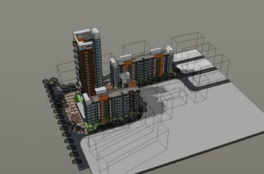 Sketchup住宅模型|高层住宅小区,现代风格-BIM建筑网