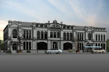 Sketchup学校模型|多层小学学校,校园教育建筑,古典风格-BIM建筑网