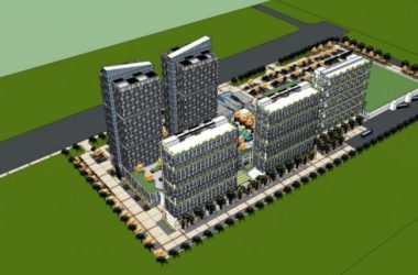 Sketchup综合体模型|多高层商业综合体,住宅,办公,现代风格-BIM建筑网