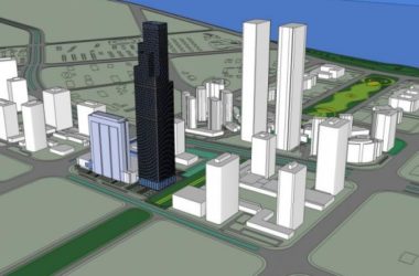 Sketchup综合体模型|超高层城市综合体,办公,酒店,商业,现代风格-BIM建筑网