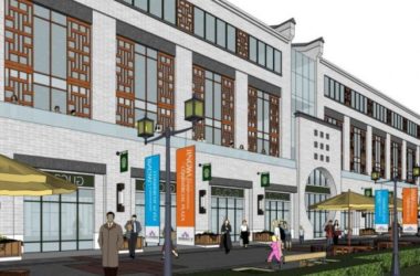 Sketchup商业模型|多层商业中心，现代中式风格-BIM建筑网