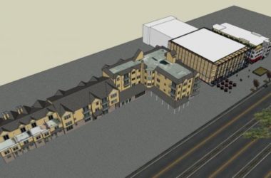 Sketchup商业模型|多层商业街,现代风格-BIM建筑网