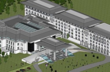 Sketchup酒店模型|多层酒店,现代中式风格-BIM建筑网