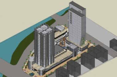 Sketchup综合体模型|多高层城市综合体,住宅,办公,酒店,现代风格-BIM建筑网