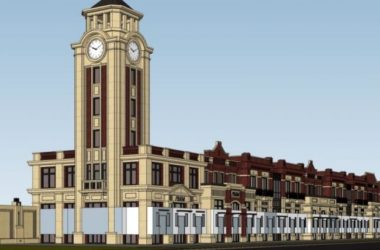 Sketchup商业模型|多层商业中心,古典风格-BIM建筑网