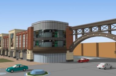 Sketchup商业模型|多层商业步行街，现代风格-BIM建筑网