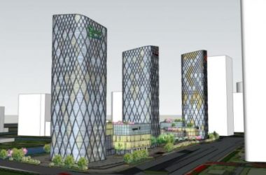 Sketchup综合体模型|超高层商业综合体,办公,酒店,现代风格-BIM建筑网