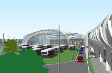 Sketchup车站路桥|多层客运中心,现代风格-BIM建筑网