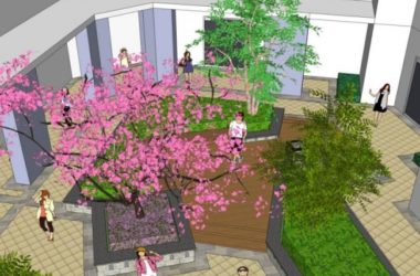 Sketchup景观模型|校园景观,学校景观,现代风格-BIM建筑网
