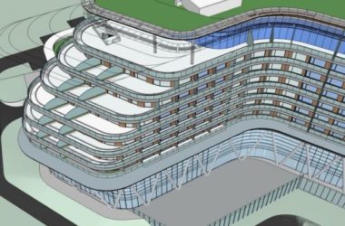 Sketchup酒店模型|多层酒店,现代风格-BIM建筑网