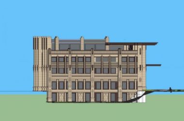 Sketchup商业模型|多层商业会所,现代风格-BIM建筑网
