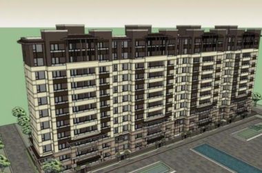 Sketchup住宅模型|小高层住宅,居住建筑,古典风格-BIM建筑网