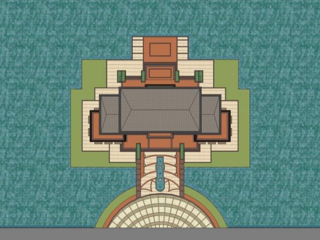 Sketchup商业模型|会所,欧式古典风格 Sketchup商业模型|会所,欧式古典风格
