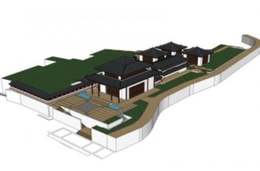 Sketchup文化模型|多层会展建筑群,文化建筑,中式风格-BIM建筑网