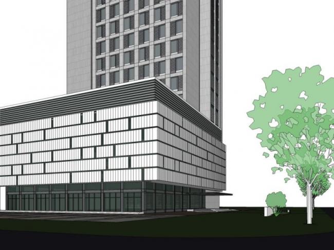 Sketchup酒店模型|高层酒店,现代风格 Sketchup酒店模型|高层酒店,现代风格