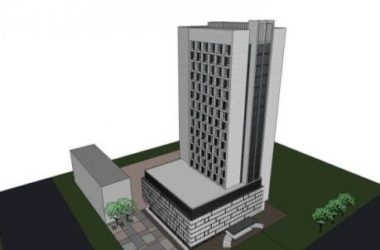 Sketchup酒店模型|高层酒店,现代风格-BIM建筑网