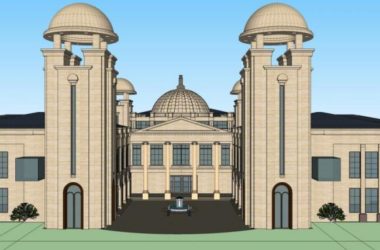 Sketchup商业模型|多层会所,古典风格-BIM建筑网