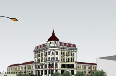 Sketchup文化模型|多层书店,文化建筑,古典风格-BIM建筑网