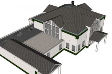 Sketchup商业模型|会所,现代中式风格-BIM建筑网