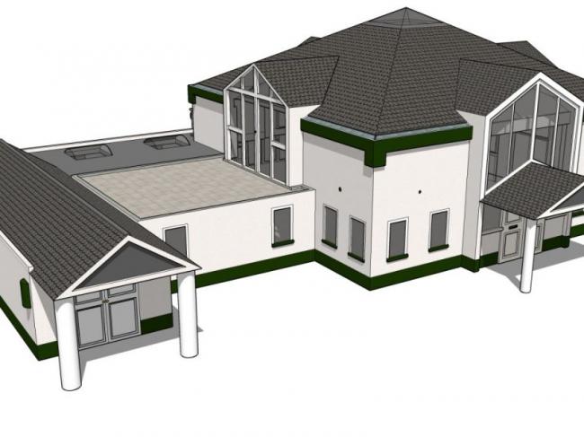 Sketchup商业模型|会所,现代中式风格 Sketchup商业模型|会所,现代中式风格