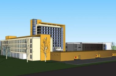 Sketchup办公模型|多层办公楼,现代风格-BIM建筑网
