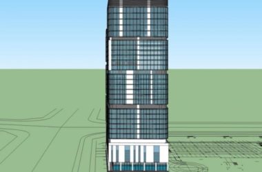 Sketchup酒店模型|高层酒店,现代风格-BIM建筑网