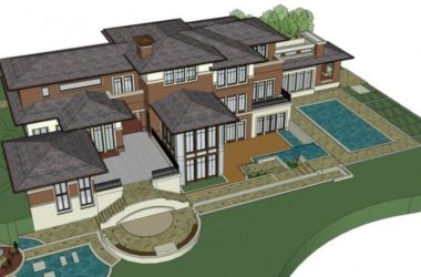 Sketchup商业模型|多层会所,现代风格-BIM建筑网