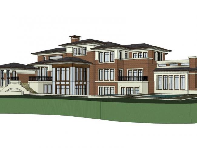 Sketchup商业模型|多层会所,现代风格 Sketchup商业模型|多层会所,现代风格