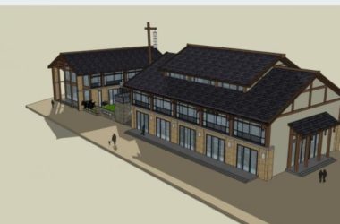 Sketchup商业模型|会所,现代中式风格-BIM建筑网