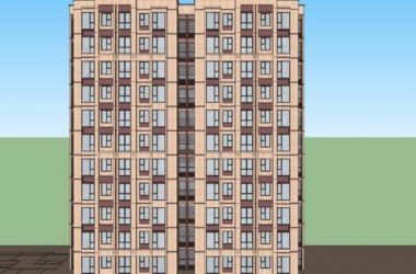 Sketchup住宅模型|小高层住宅,居住建筑,古典风格-BIM建筑网