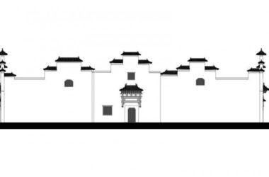 Sketchup住宅模型|徽派民居,现代中式风格-BIM建筑网