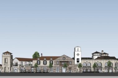 Sketchup商业模型|低层商业街,现代风格-BIM建筑网