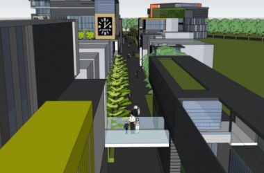 Sketchup商业模型|高层商业中心，现代风格-BIM建筑网