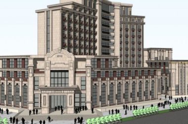 Sketchup商业模型|高层会馆，现代风格-BIM建筑网