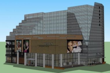 Sketchup综合体模型|多高层商业综合体，住宅，办公，现代风格-BIM建筑网