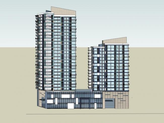 Sketchup住宅模型|高层住宅,现代风格 Sketchup住宅模型|高层住宅,现代风格
