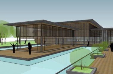 Sketchup商业模型|会所,现代中式风格-BIM建筑网