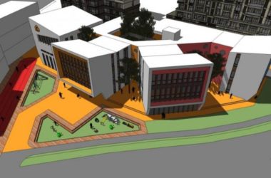 Sketchup学校模型|多层幼儿园学校,校园教育建筑,现代风格-BIM建筑网