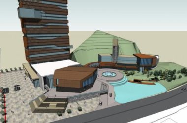 Sketchup商业模型|商业综合体,现代风格-BIM建筑网