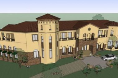 Sketchup商业模型|会所,西班牙风格-BIM建筑网