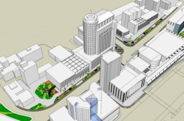 Sketchup综合体模型|多高层商业综合体，酒店，办公，现代风格-BIM建筑网