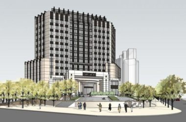 Sketchup酒店模型|高层酒店,现代风格-BIM建筑网