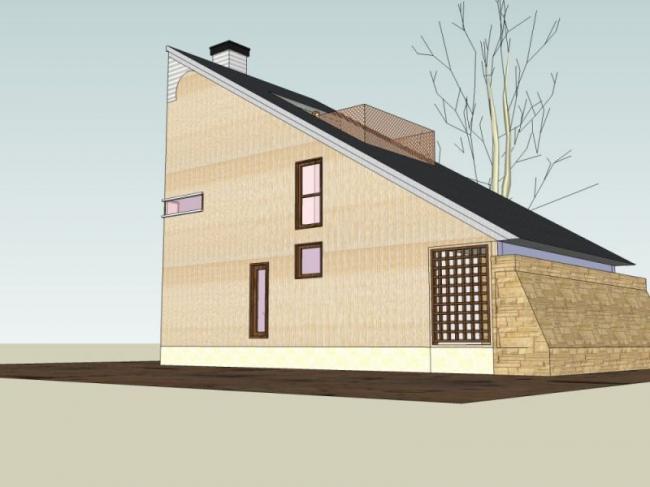 Sketchup住宅模型|低层住宅,现代风格 Sketchup住宅模型|低层住宅,现代风格