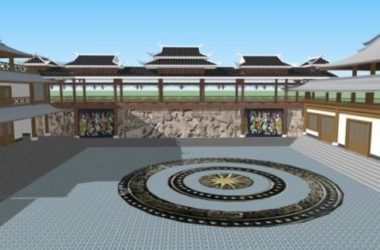 Sketchup古建筑模型|多层农村改造,中式风格,古建-BIM建筑网