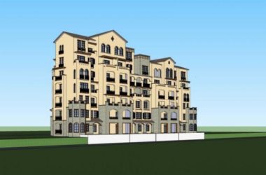 Sketchup住宅模型|多层住宅,居住建筑,古典风格,欧式风格-BIM建筑网