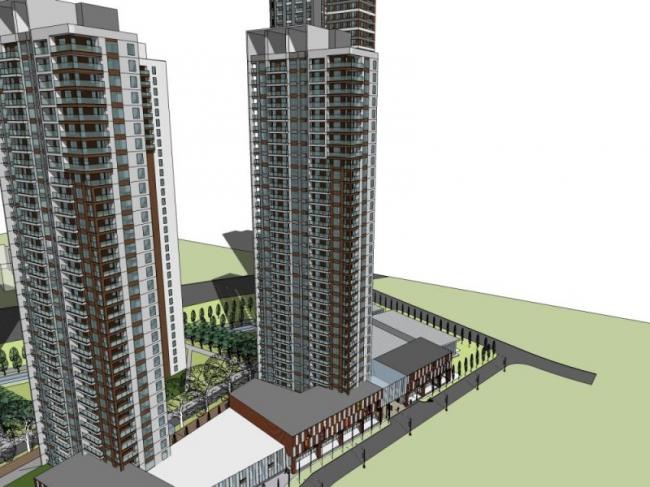 Sketchup住宅模型|超高层住宅,现代风格 Sketchup住宅模型|超高层住宅,现代风格