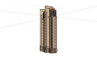 Sketchup住宅模型|超高层住宅,居住建筑,古典风格,西班牙风格-BIM建筑网