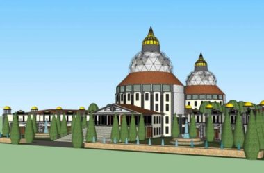 Sketchup商业模型|多层商业建筑,现代风格-BIM建筑网