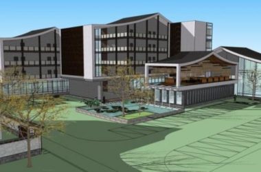 Sketchup酒店模型|多层酒店,中式风格-BIM建筑网