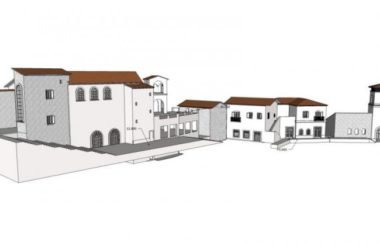 Sketchup商业模型|商业街,西班牙风格-BIM建筑网